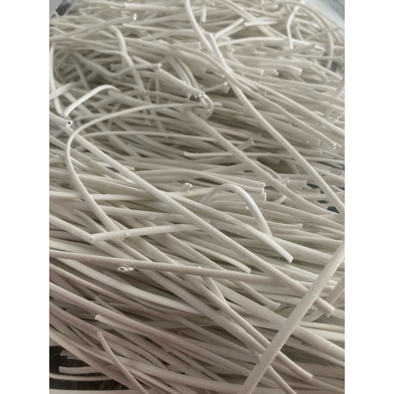 Amarrilho Branco 12cm 1kg (Fix Arame Plastificado)
