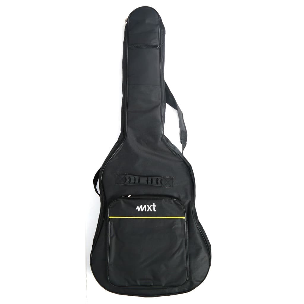 Capa Para Violão Luxo em oxford 600 de 5mm Dupla Alça De Mão Ombro E Bolso