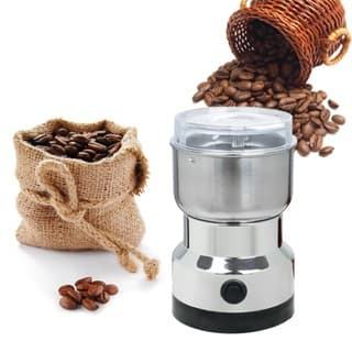 Moedor De Café 110v-220v Grãos Elétrico Aço Inoxidável Pronta Entrega