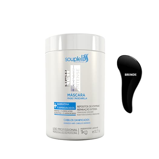 Máscara New Repair Intense 1l Profissional Souple Liss
