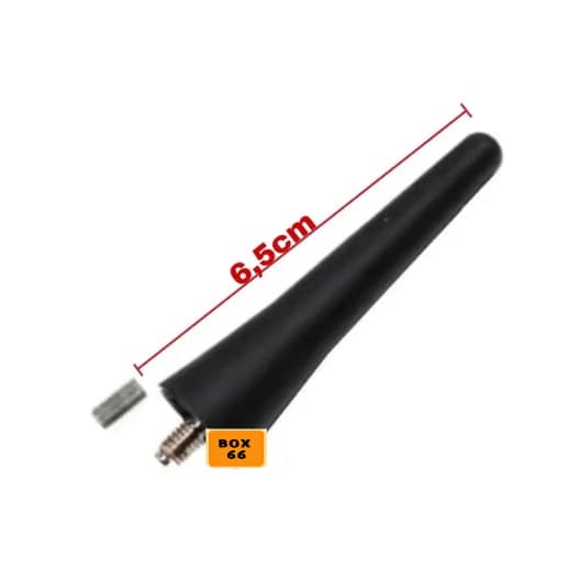Mini Haste 6,5cm Antena Nissan March Sentra Versa Livina Tiida