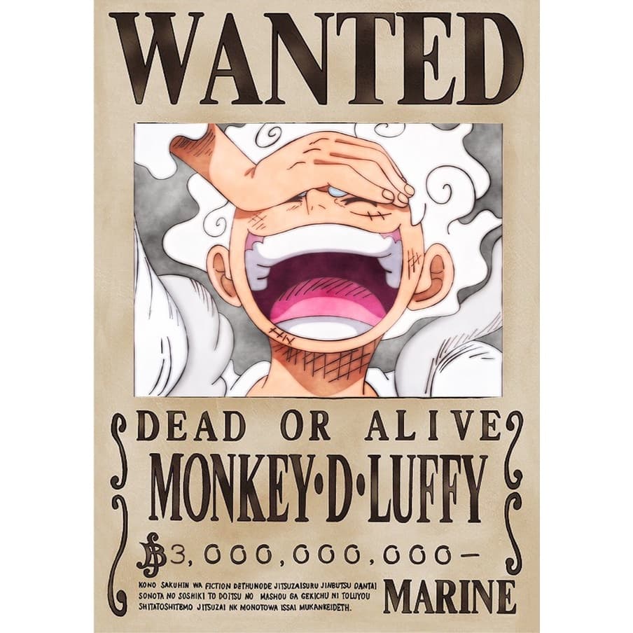 Plaquinhas decorativa - one piece - Monkey d. Luffy - animes