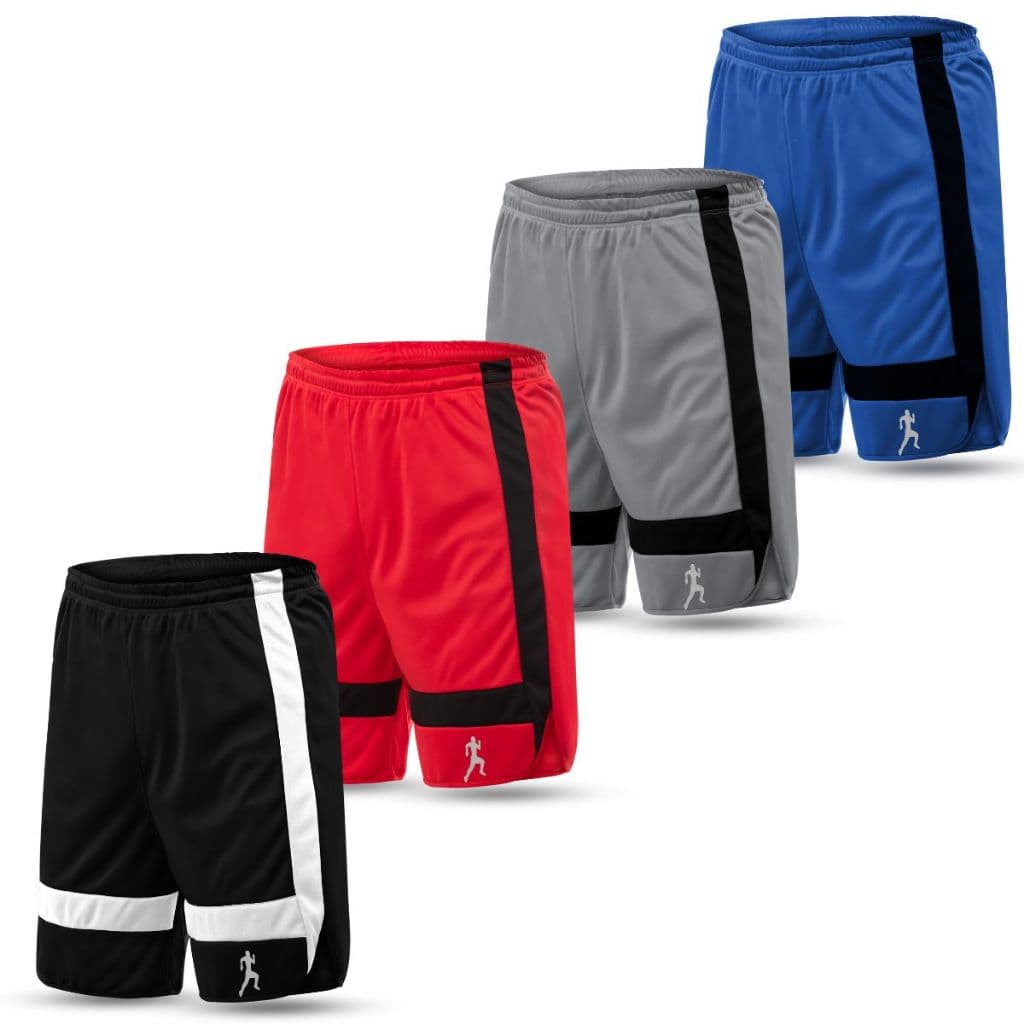 Kit 4 Shorts Bermudas Masculinas Academia Esportiva Dupla