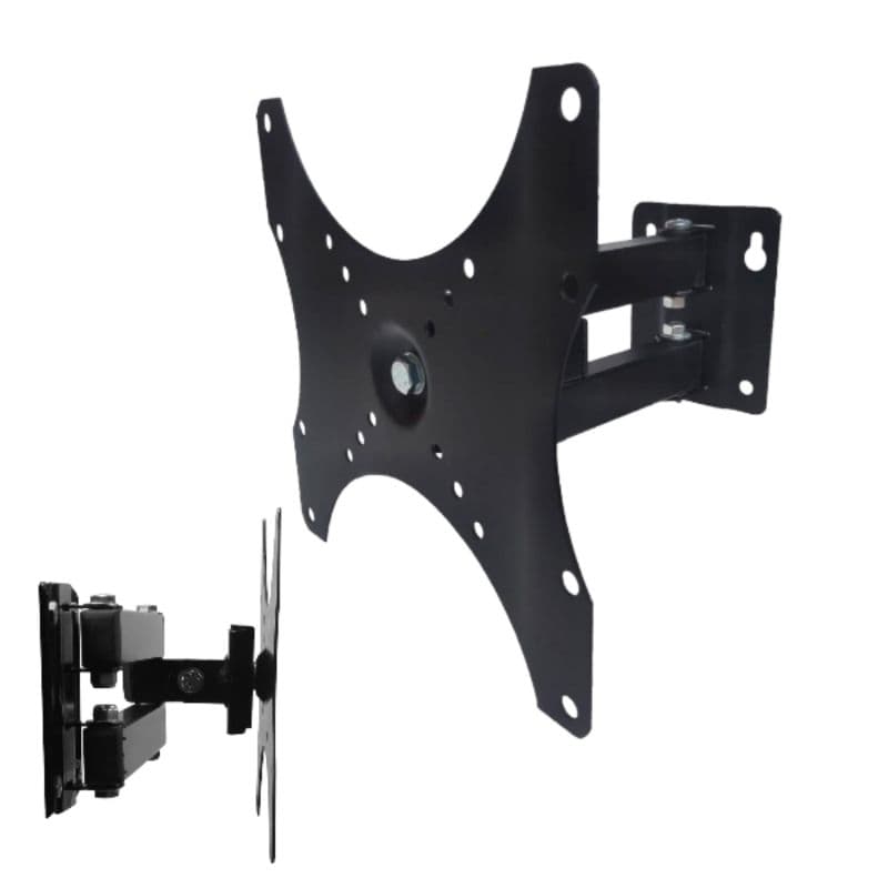 Suporte Tv Super Reforçado Articulado 10" a 55" 8 Movimentos Montado Suporta até 40kgs