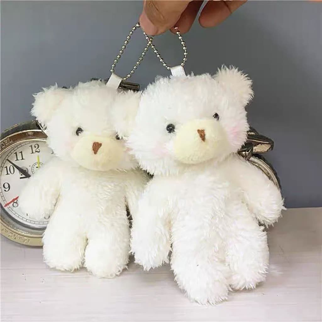 2 Unidade De Pingente De Urso Fofo, Chaveiro de Ursinho Para Decoração De Mochila, Bolsas Presente