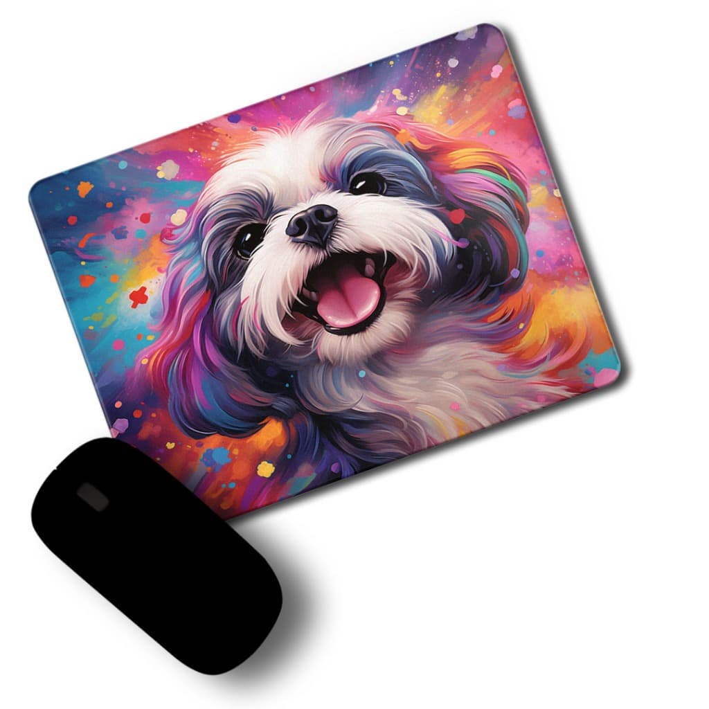 Mouse Pad de Cachorro SHITZU Emborrachado 18x23cm