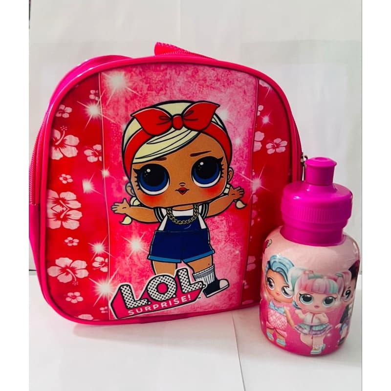 Kit Bolsa de costas + Squizz 300 ml
