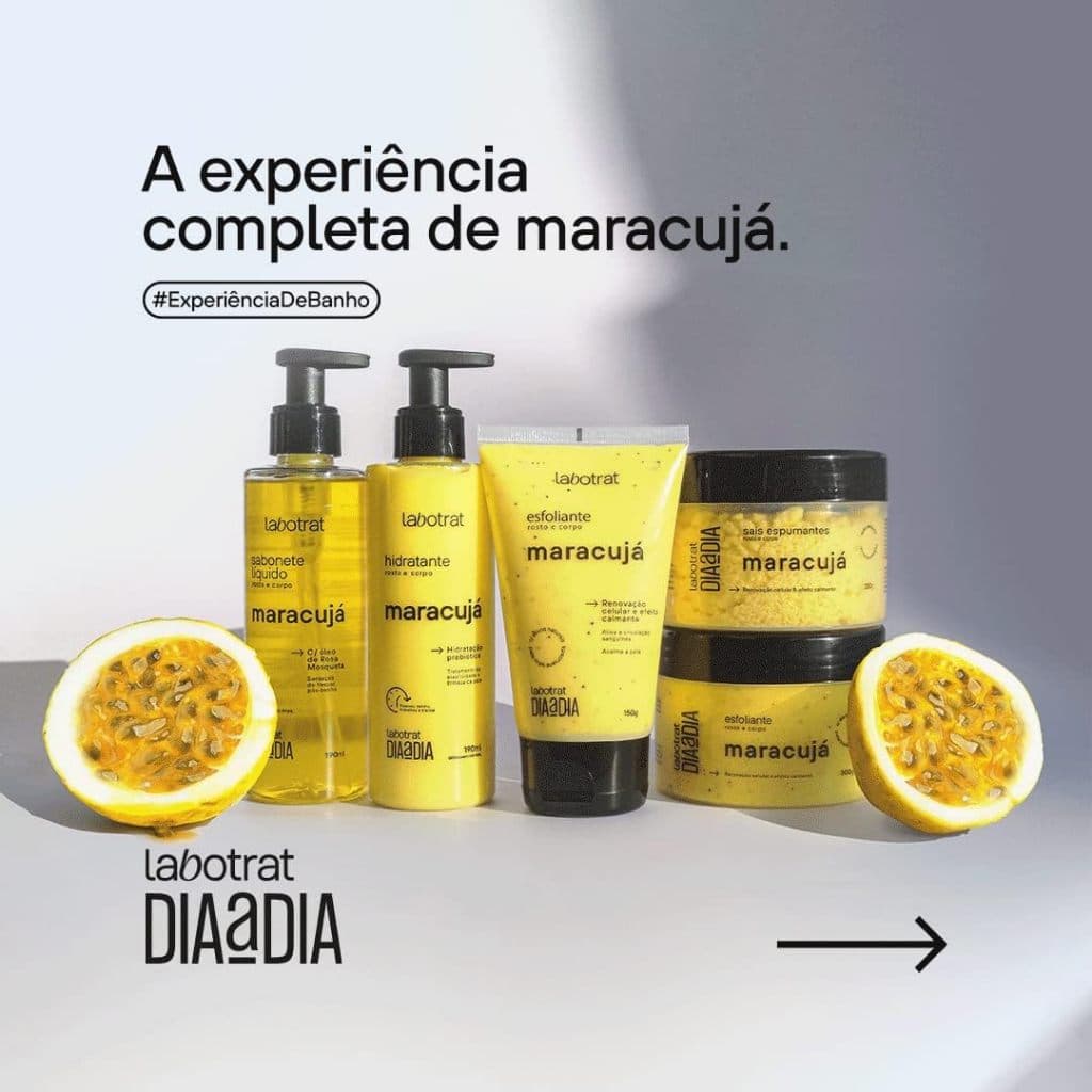 Kit Dia a Dia Labotrat Rosto e Corpo 5 Itens