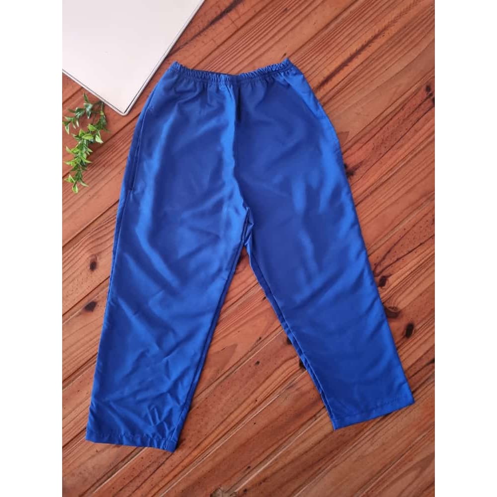 Calça tactel azul royal escolar. Juvenil,adulto e plus size