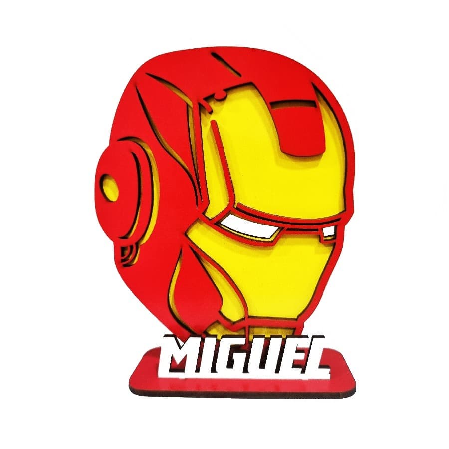 12 Centros De Mesa Homem de Ferro, Iron man