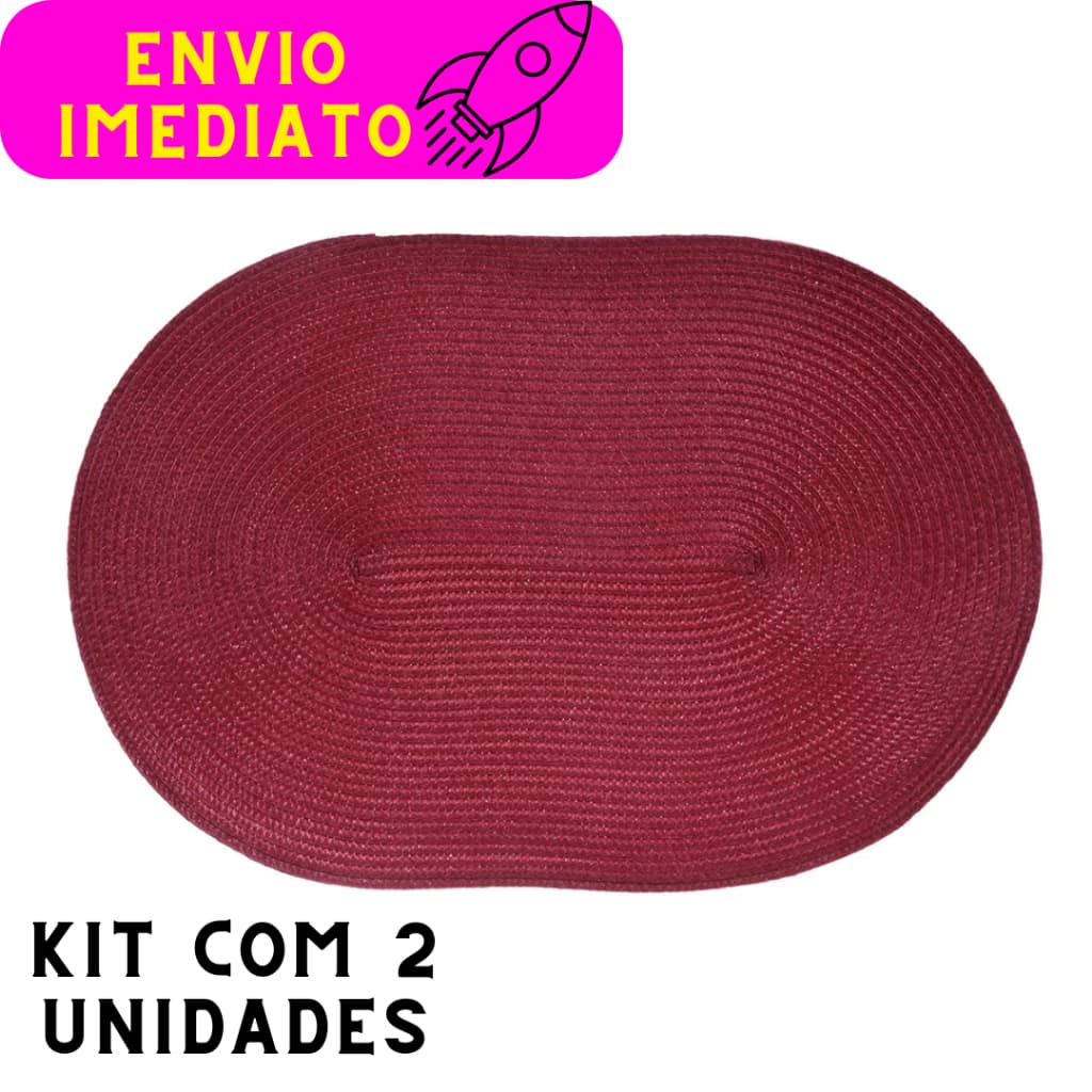 Jogo Kit com 2 Lugares Americanos para Mesa Requinte