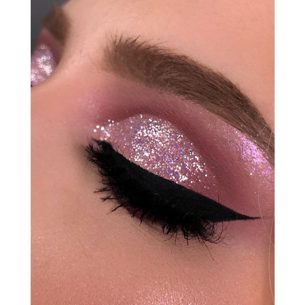 Glitter rosa holografico 3d - Wallace Adbelt - Coleção maquiadores do Brasil - Useglow