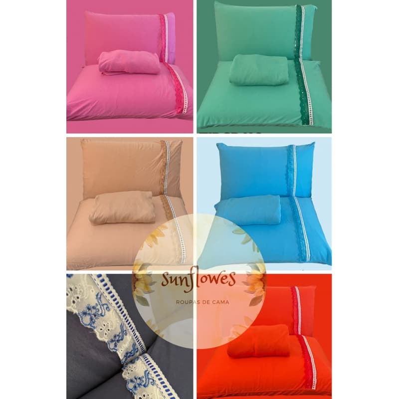 jogo de lençol cama super king (king size)100% algodão