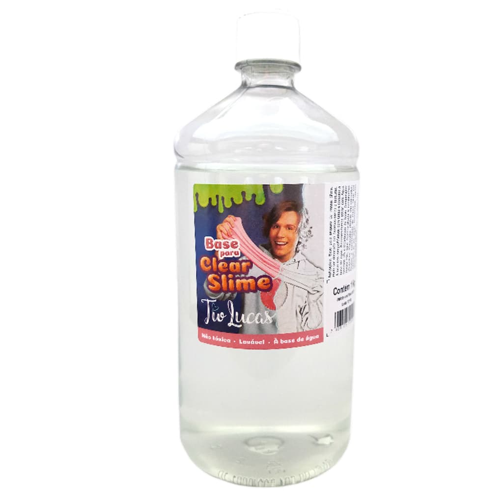 Cola Transparente Slime Clear Tio Lucas Altezza Base Slime 1kg