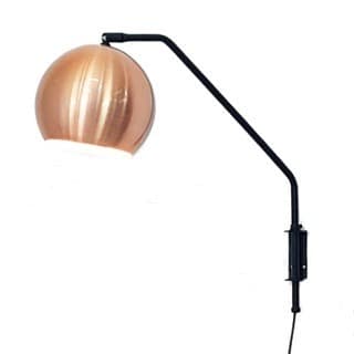 Arandela  Globe Articulada Slim Nordic Retro Vintage Skyshow®