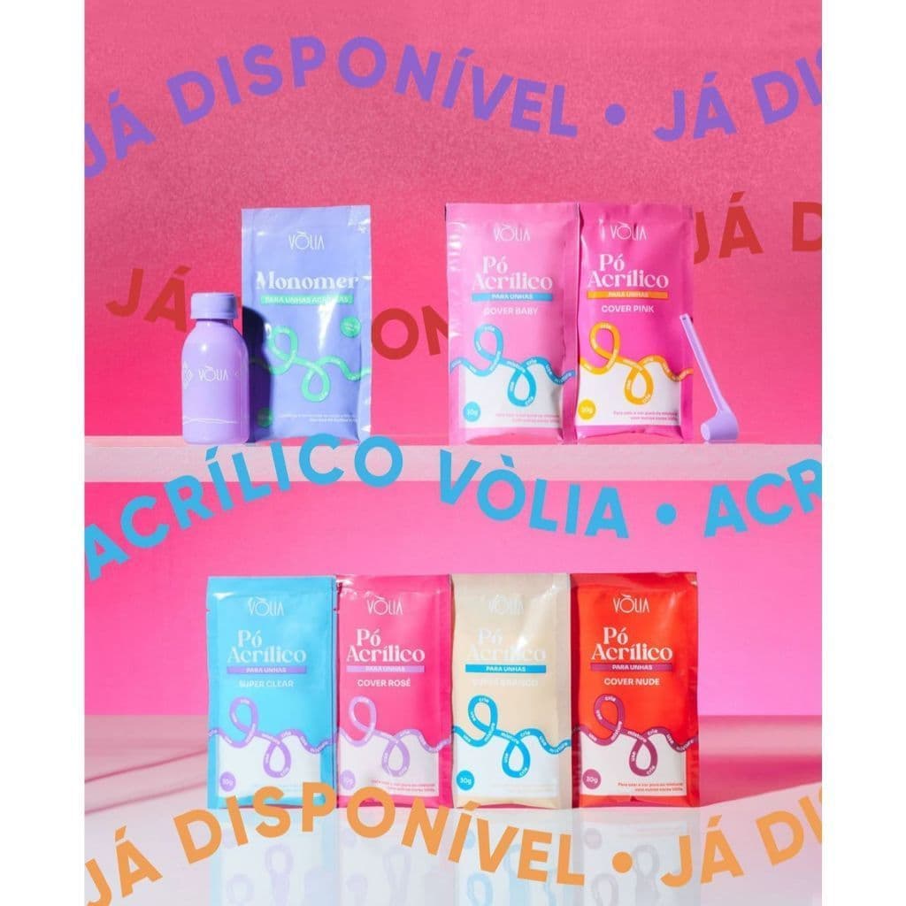 Po Acrilico Volia Escolha a Sua Cor