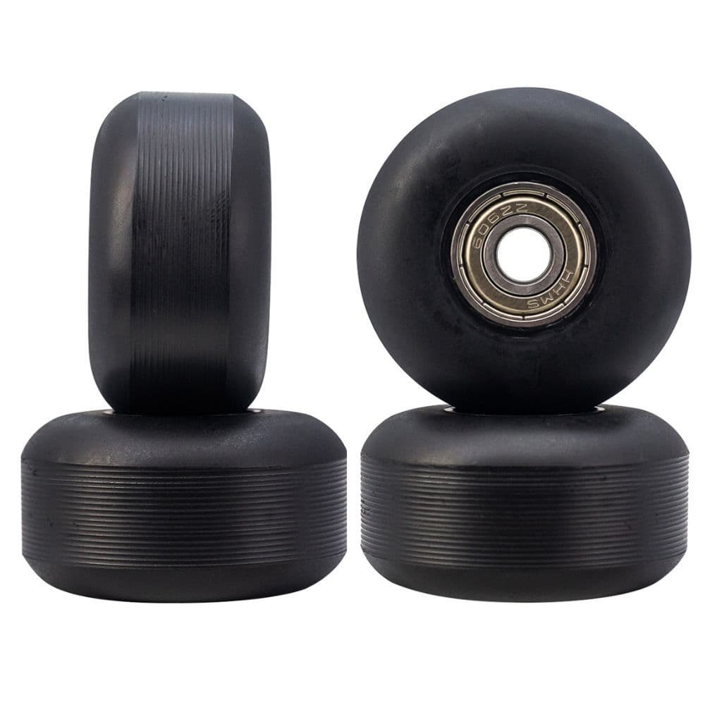 Roda de Skate Semi Profissional 50mm Skateboard Bojuda 95A Street - 4 Rodas e 8 rolamento 608ZZ Abec
