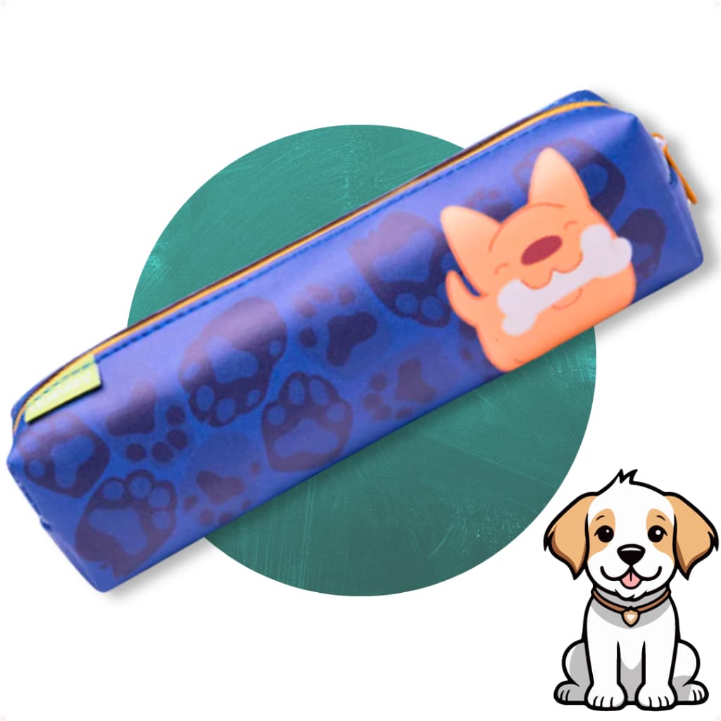 Estojo cachorrinho Menino Menina Feminino Masculino Resistente Adulto Infantil Criança Unisex Leo E Leo