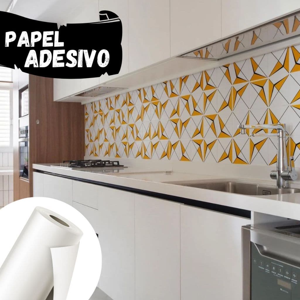 Adesivo de Vinil Lavável Branco Fosco Semi Brilho Envelopamento