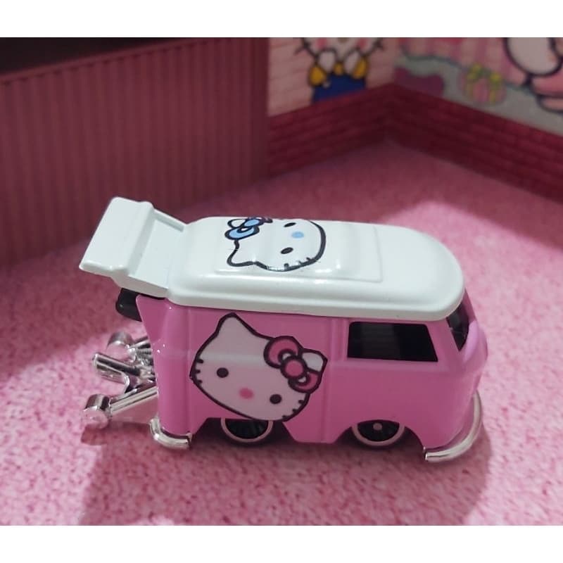 VW KOMBI COOL HELLO KIT CANDIDE NÃO É DA HOT WHEELS TAMANHO 6CM 6CM CUSTOM MARCA CANDIDE