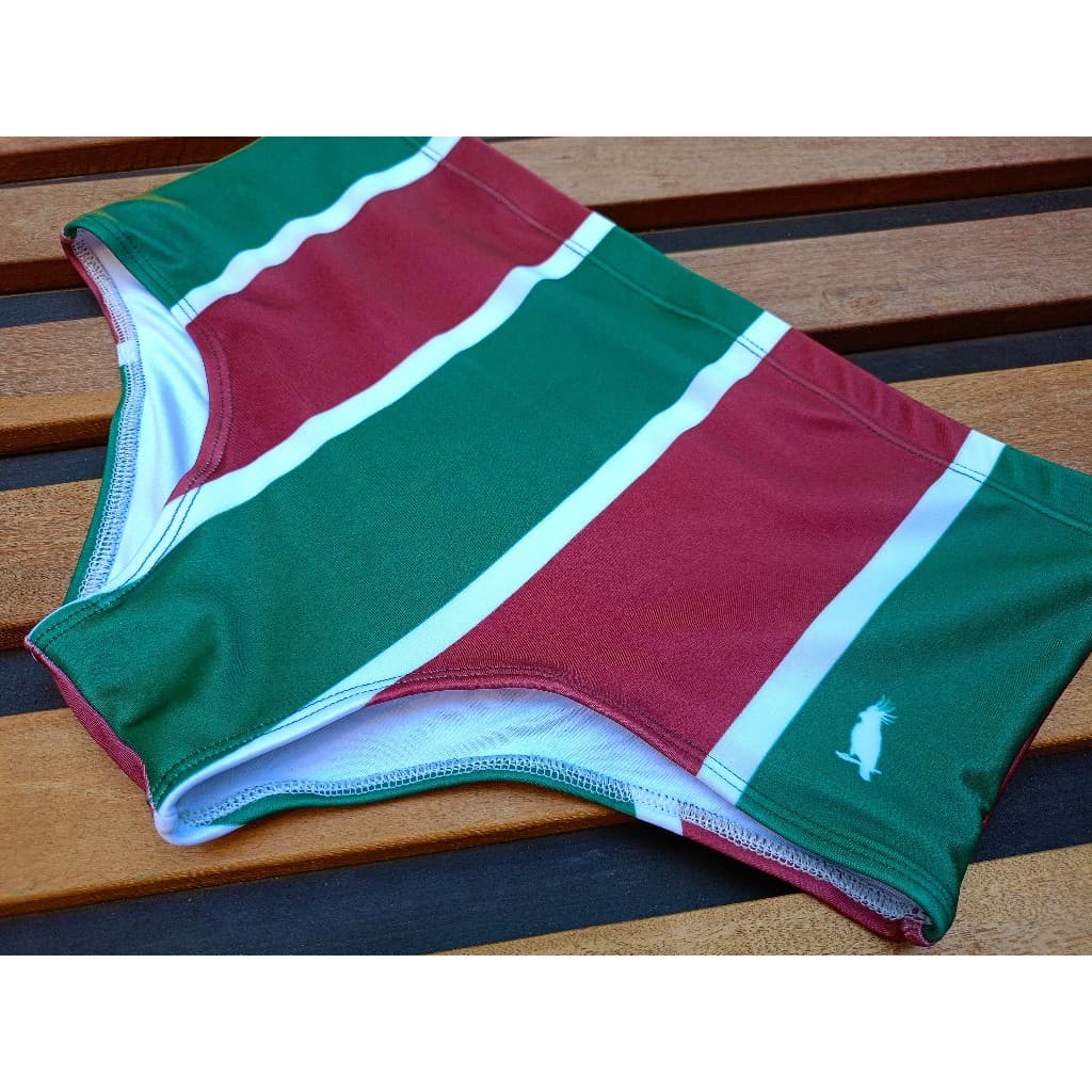 Sunga Estampada Adulto Estampa Tricolor