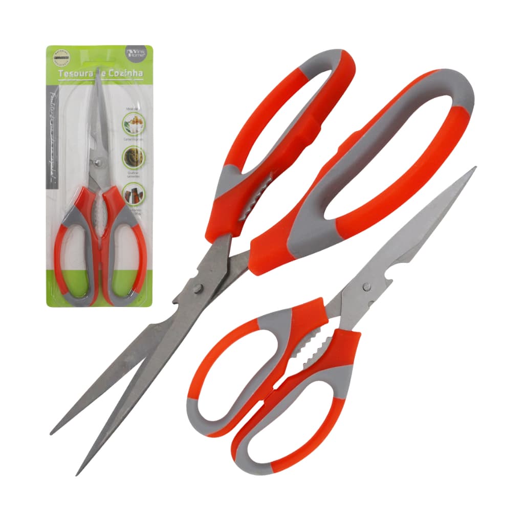 Tesoura Tesouras De Cozinha Multiuso 21CM Para Frango Carnes Verduras Abre Garrafas Quebra Nozes Utensilio De cozinha