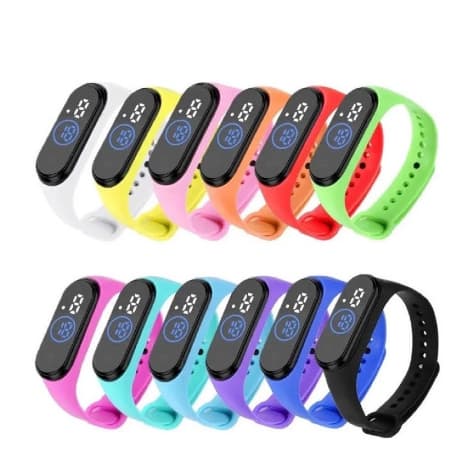kit com 25-50 Relógios Digital Bracelete Led Sport Atacado