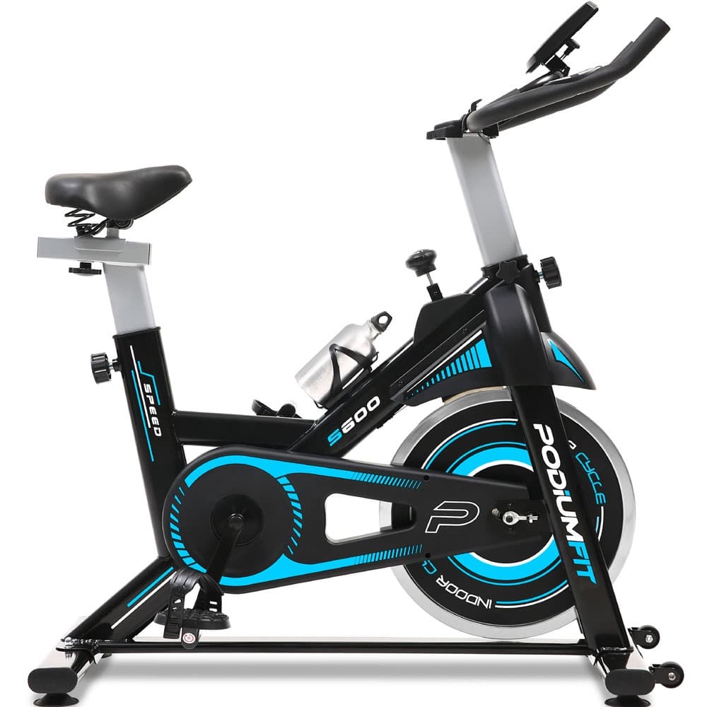 Bicicleta Ergométrica Spinning PodiumFit S600  Roda 13kg - Silenciosa