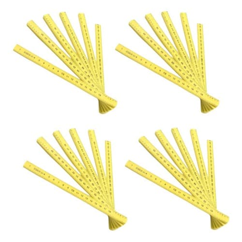 Metro Sueco Fibra De Vidro Saint Com Dobras Kit C/ 4 Peças