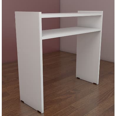 Mesa Para Manicure com Prateleira Para Estufa 80cm Para Salão de Cabeleireiro (Escolha a Cor)