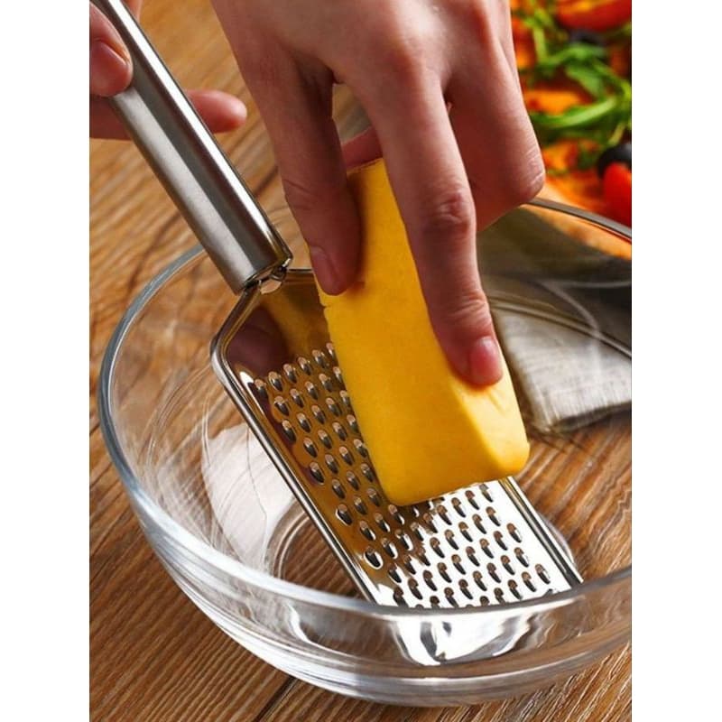 Raladores de queijo metal aço inoxidável mini ralador de queijo