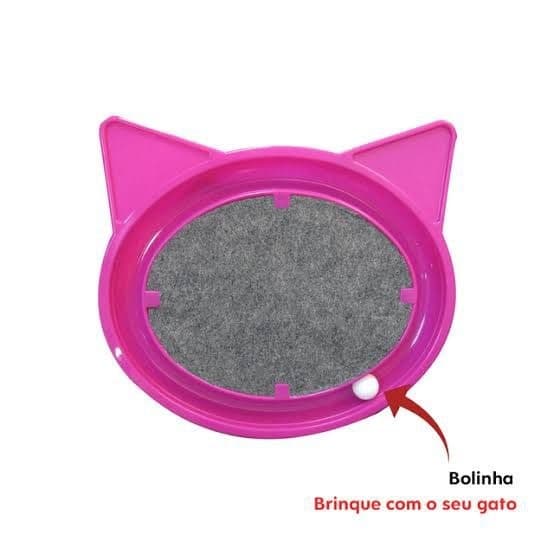 Arranhador para gatos Interativo Antiestresse Cat Relax com Bolinha Brinquedo Gatos