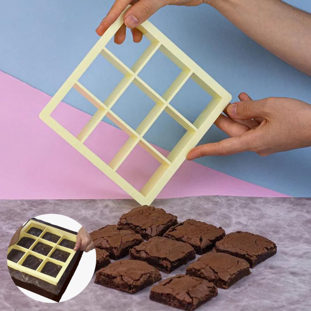 Cortador Fatiador de Brownie Agilidade na produção 9 pedaços