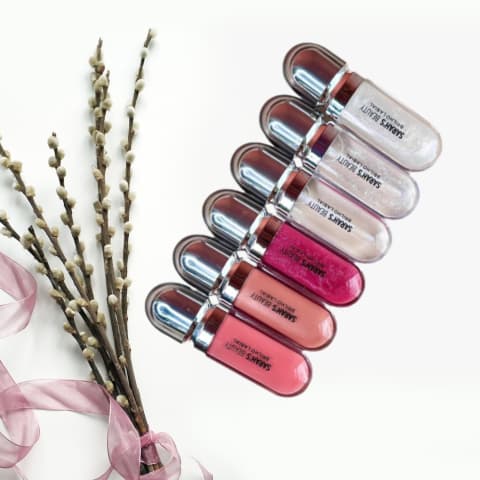 Gloss Brilho Labial - Sarah's Beauty Fácil aplicação, Hidrata os lábios