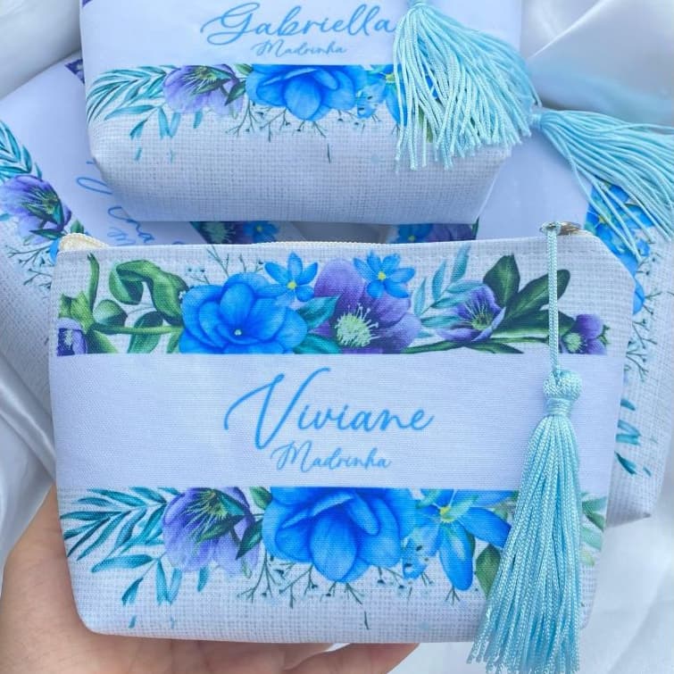 Necessaire Personalizada/ Madrinhas, Mãe da Noiva(o), casamento,  presente, aniversário.
