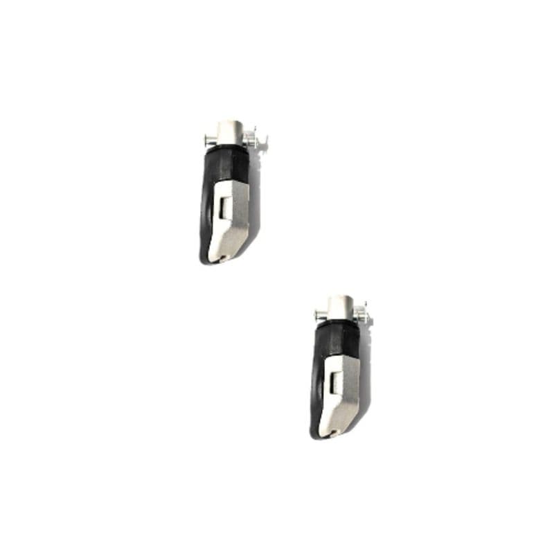 Par Pedaleira Pedal Apoio Traseiro  Fan Titan Start Cargo CB 250 Twister Original Honda Peças Moto