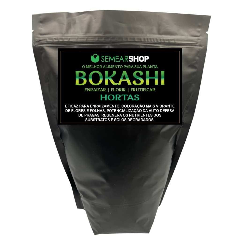 Fertilizante Bokashi para Hortas 4,5 kg Adubo Orgânico