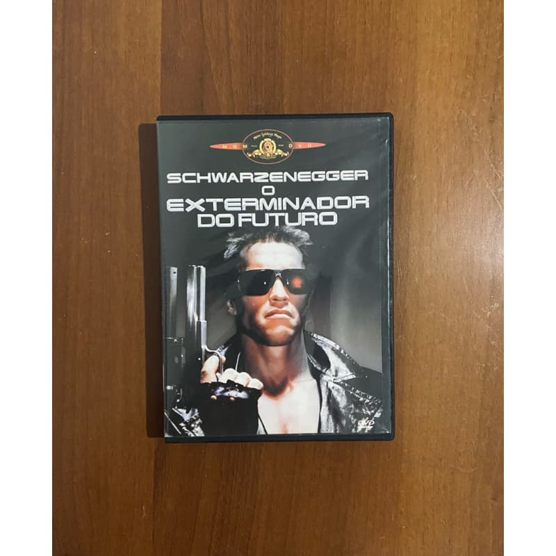 Filme DVD O Exterminador do Futuro Dublado Original Impecável