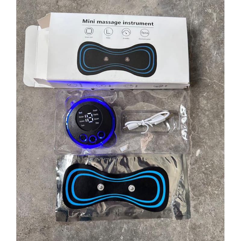 Massageador Relaxante Coluna Portátil Elétrico Recarrega alivio dores relaxa tratamento musculo
