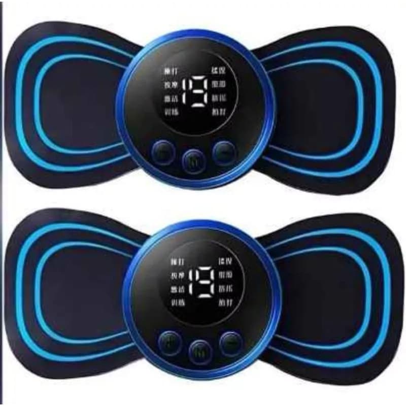 Kit 2 Massageador Relaxante Coluna Portátil Elétrico Recarrega