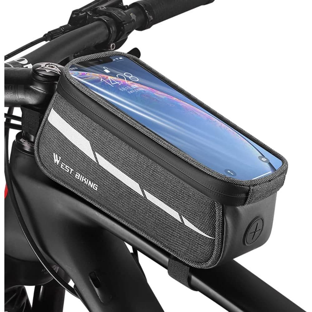 Bolsa Case Porta Celular Suporte de Quadro de Bicicleta 1 Litro