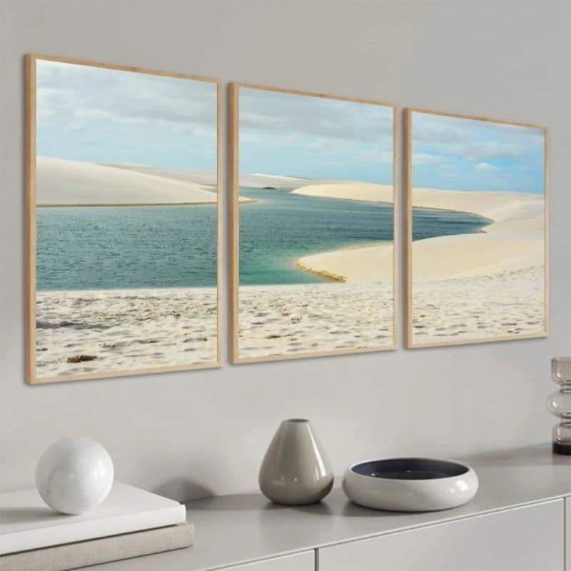 quadros decorativos lençóis maranhenses