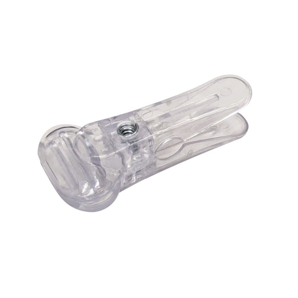 100 Presilhas para cabides grossos "G" (10 a 14 mm de Diâmetro) - Preta, Prata , Branca ou Acrílica