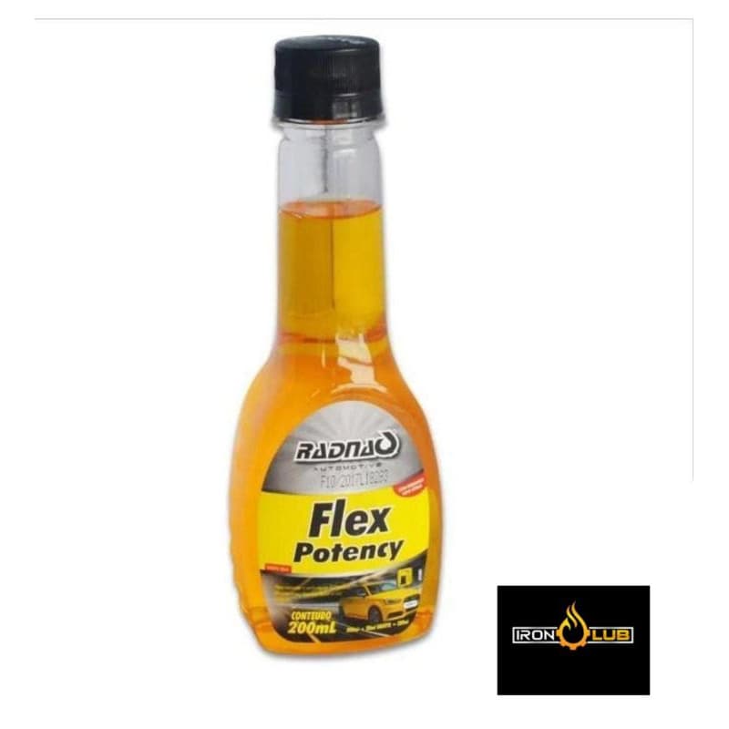ADITIVO PARA COMBUSTÍVEL RADNAQ FLEX POTENCY 200ML