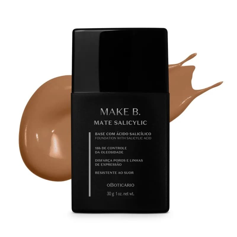 Base Líquida Make B. Mate Salicylic 30g Make B.
