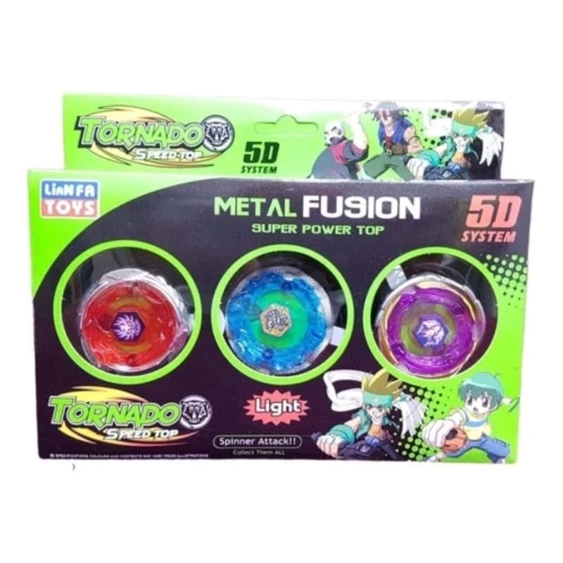 3 beyblade metal