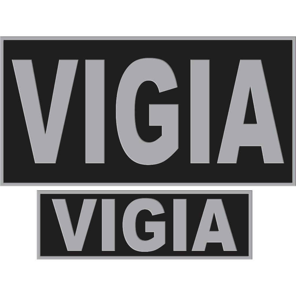 Patch Emborrachado VIGIA para Colete Costas e Bornal de Perna