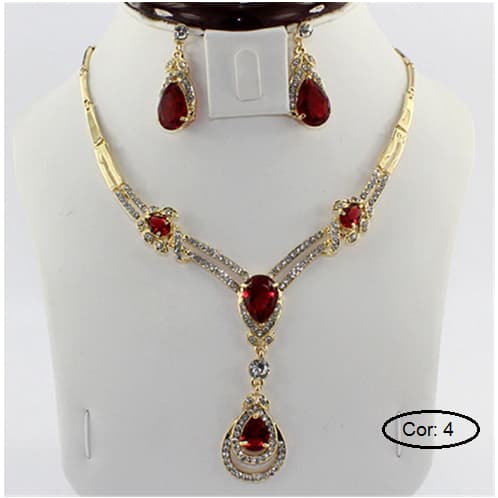 Conjunto De Joias Feminino Nigeriano Africano A130