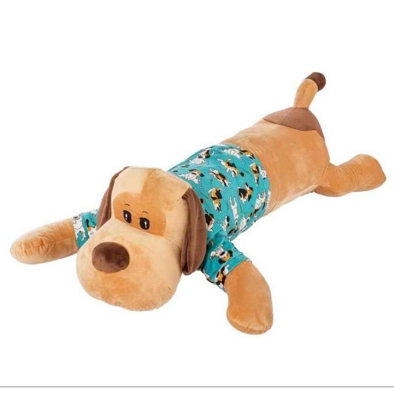 Travesseiro de corpo xuxão dog travesseiro cachorro pelúcia travesseiro dormir gestante
