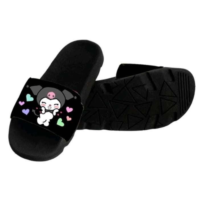 Chinelo Slide My Melody Hello Kitty Kuromi Sanrio Feminino